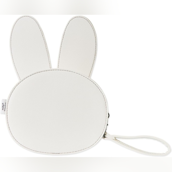 Miffy Faux Leather Cosmetics Bag with Removable Wristlet Strap – Travel Case - Picture 5 of 6